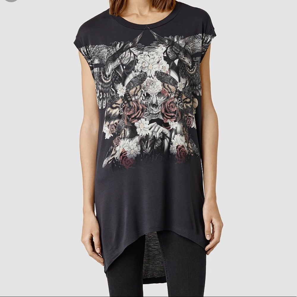 All Saints Top Tunic Size S